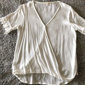 Bohemian white lace shirt medium Miami